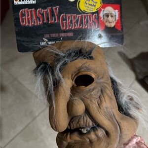 Ghastly Geezers Halloween Mask